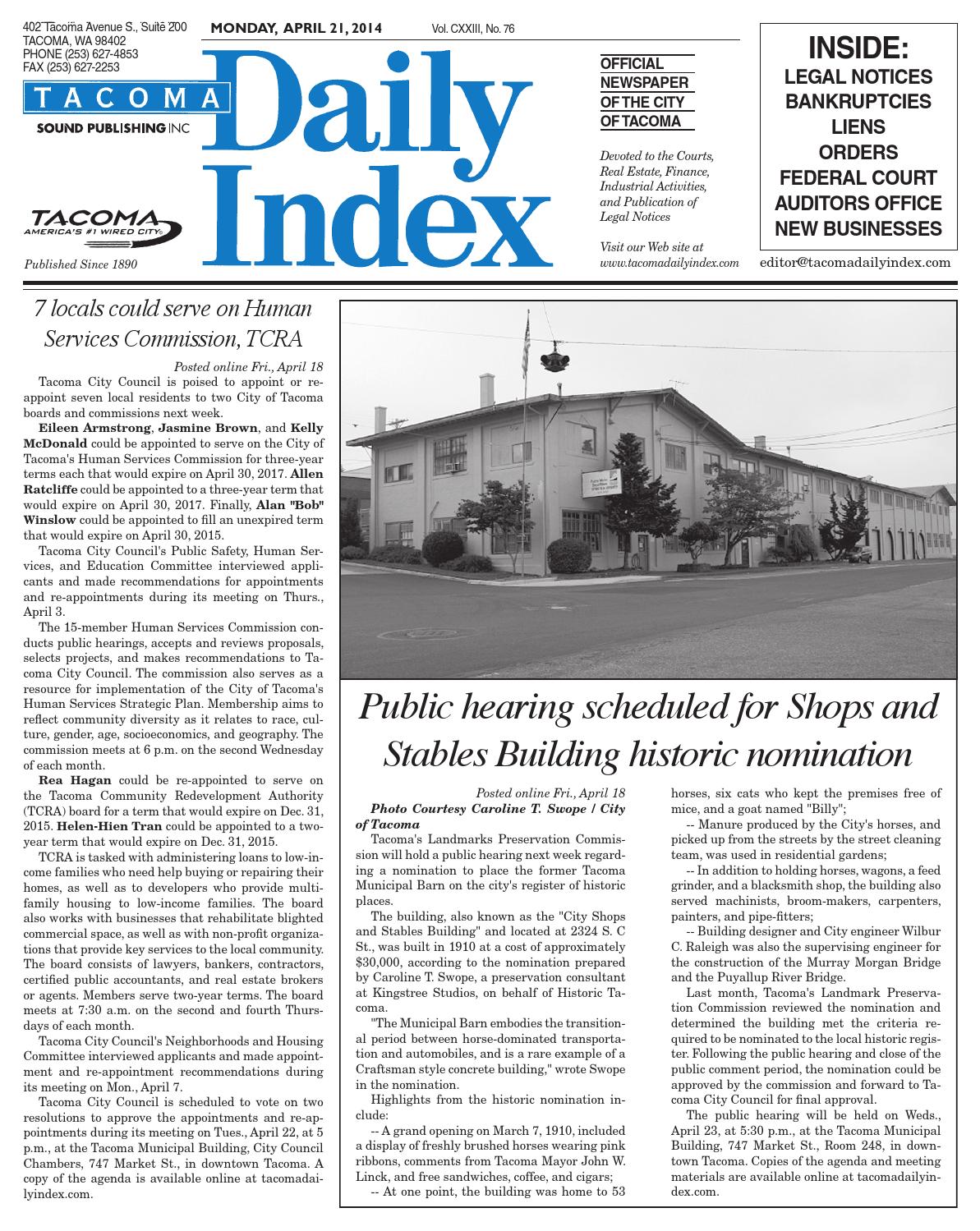 tacoma daily index by sound publishing issuu