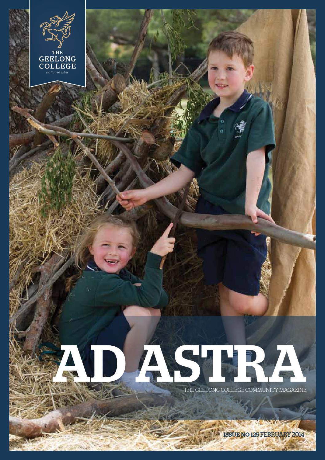 Ad astra no.125 february 2014 by geelong college issuu