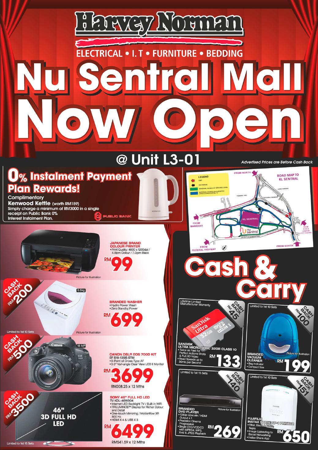 Nu Sentral Mall Opening Harvey Norman Malaysia by Harvey Norman