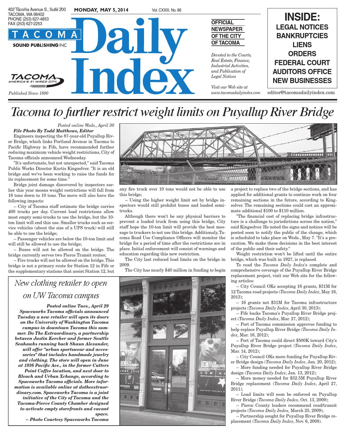 tacoma daily index by sound publishing issuu