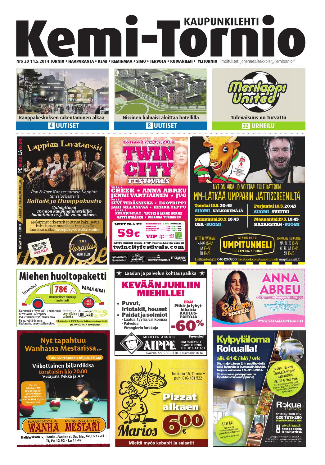 Urban plan Kemi Tornio Finland