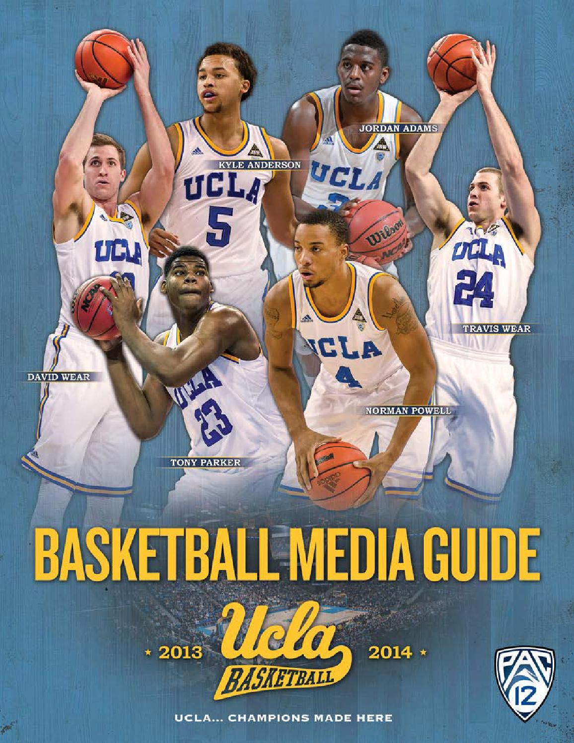 2013-14 UCLA Men's Basketball Media Guide by UCLA Athletics - issuu 2013-14 UCLA Men's Basketball Media Guide by UCLA Athletics - issuu