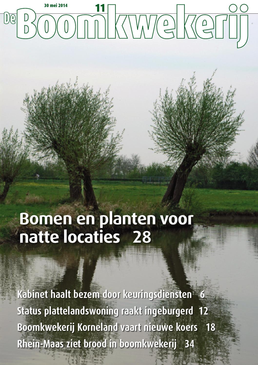 De boomkwekerij 9 2014 by stichting vakinformatie siergewassen ...