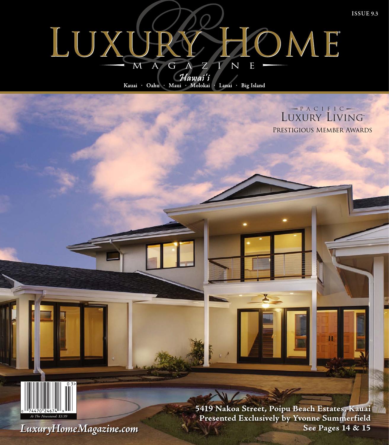 Luxury home magazine hawaii issue 8.6 by luxury home magazine issuu