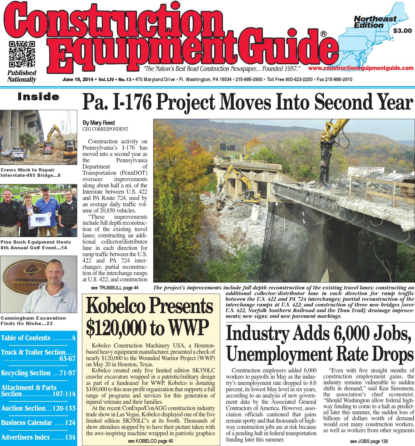 Northeast 11 2014 By Construction Equipment Guide Issuu Northeast 11 2014 By Construction Equipment Guide Issuu