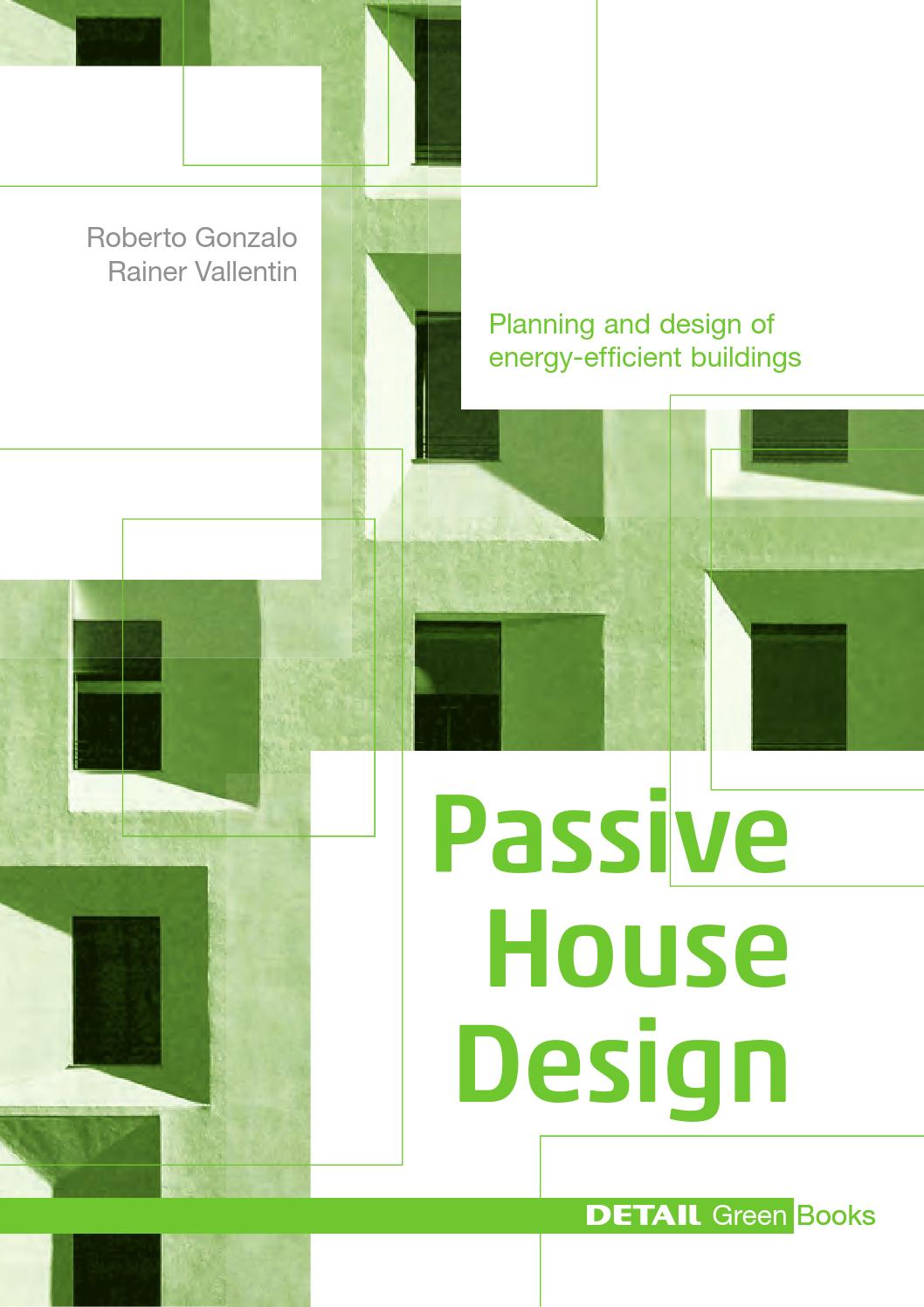 detail green books passive house design by detail issuu cover page design for science project