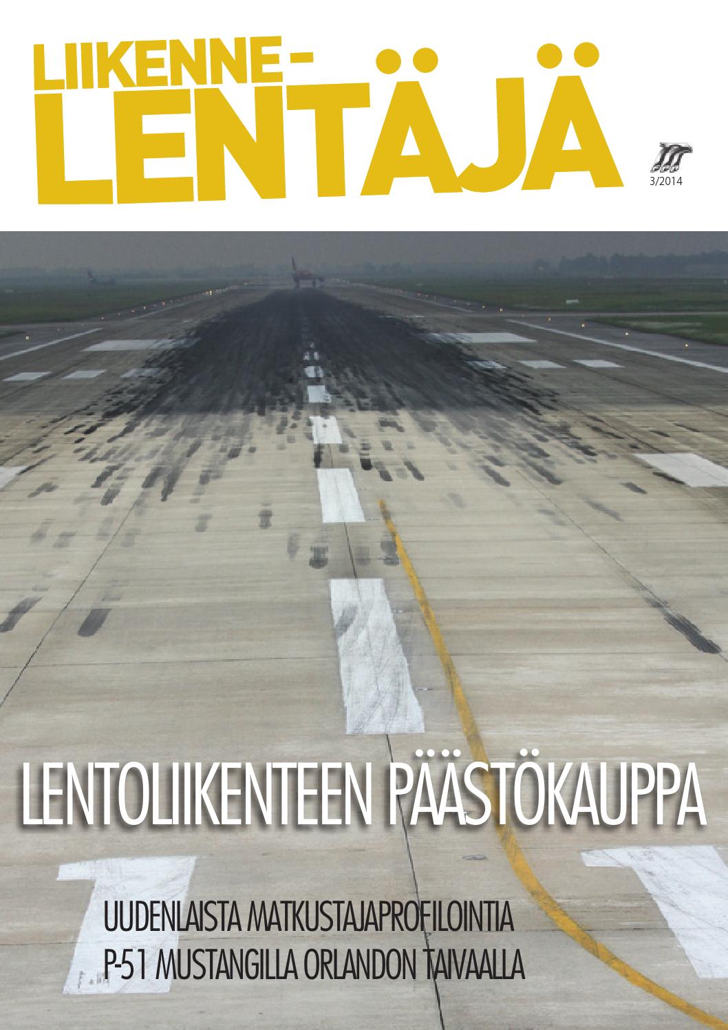 Liikennelentäjä 3/2014 by Suomen Lentäjäliitto - Finnish Pilots ...