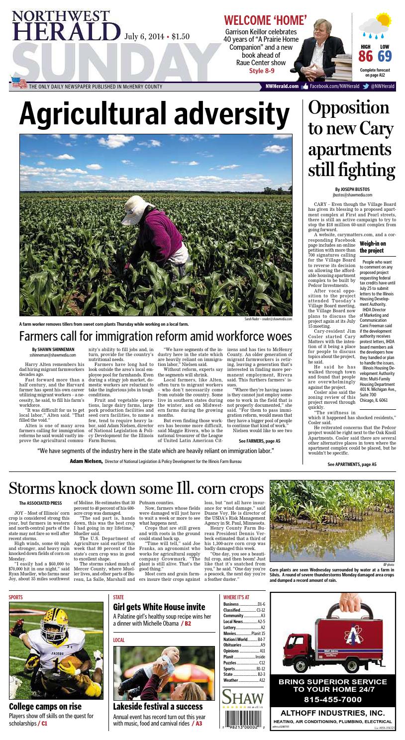 NWH 7 20 2014 By Shaw Media Issuu NWH 7 20 2014 By Shaw Media Issuu