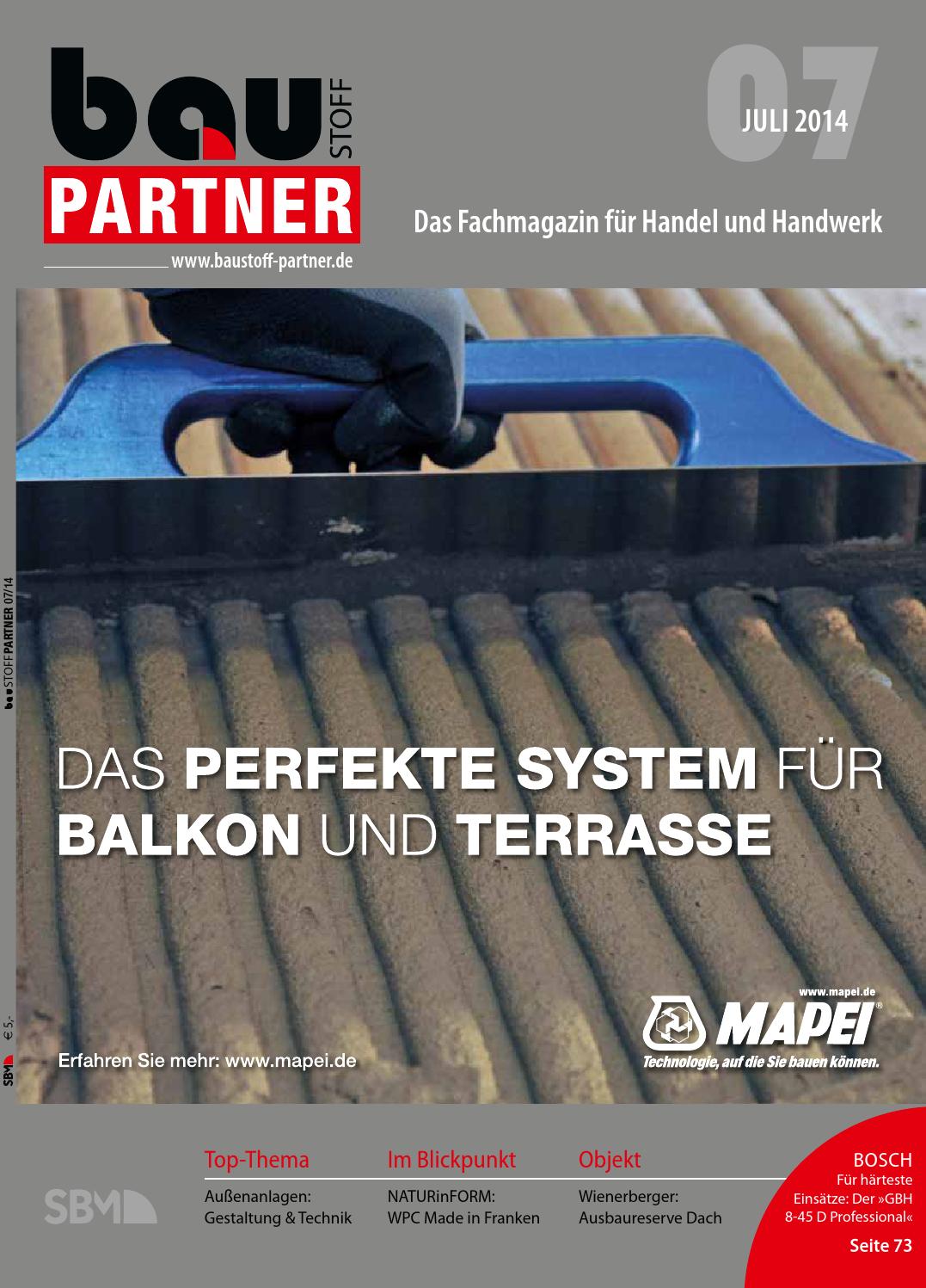 Baustoff partner november 2015 by sbm verlag gmbh issuu