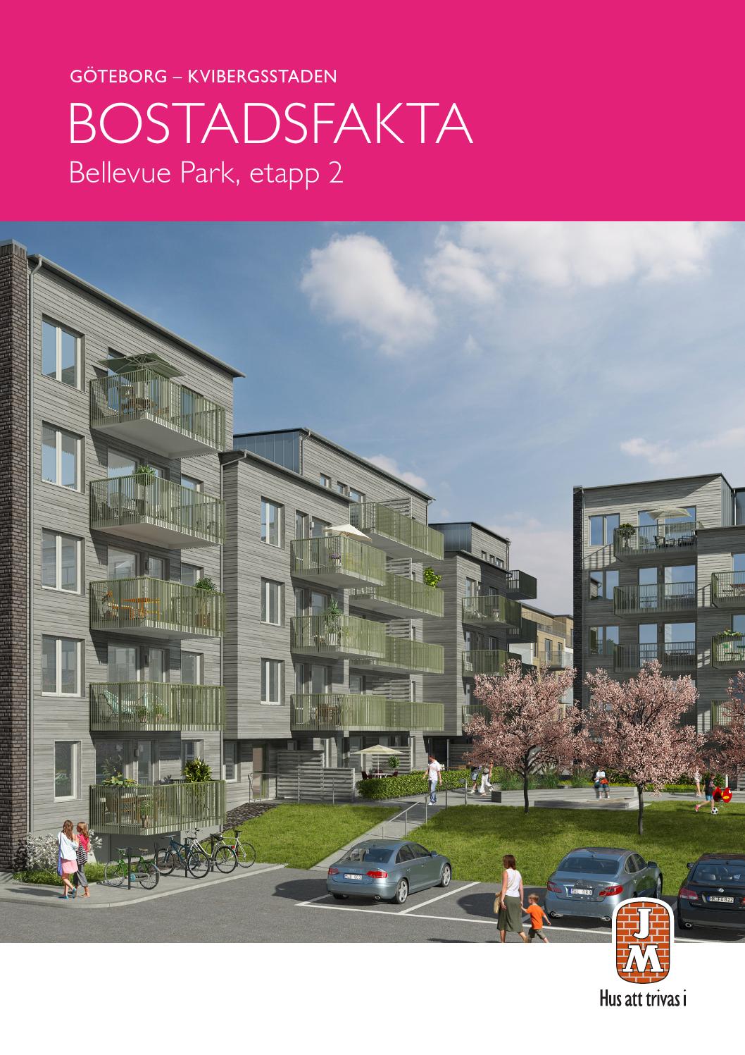 Jm, göteborg: kvibergsstaden bellevue park etapp 2. bostadsfakta ...