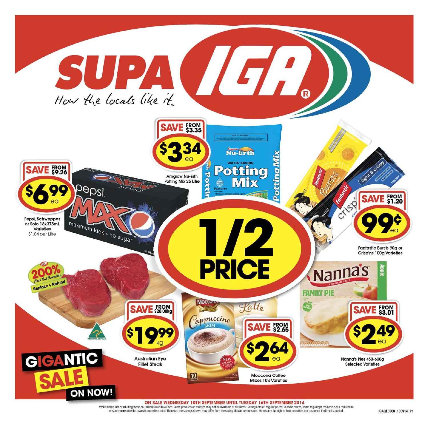 Supa IGA Catalogue September 1016, 2014 by Echo Publications issuu