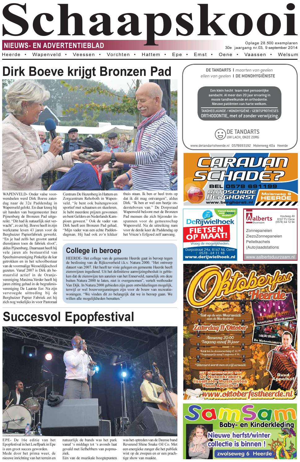 Schaapskooi week 37 2014 by schaapskooi - issuu Schaapskooi week 37 2014 by schaapskooi - issuu