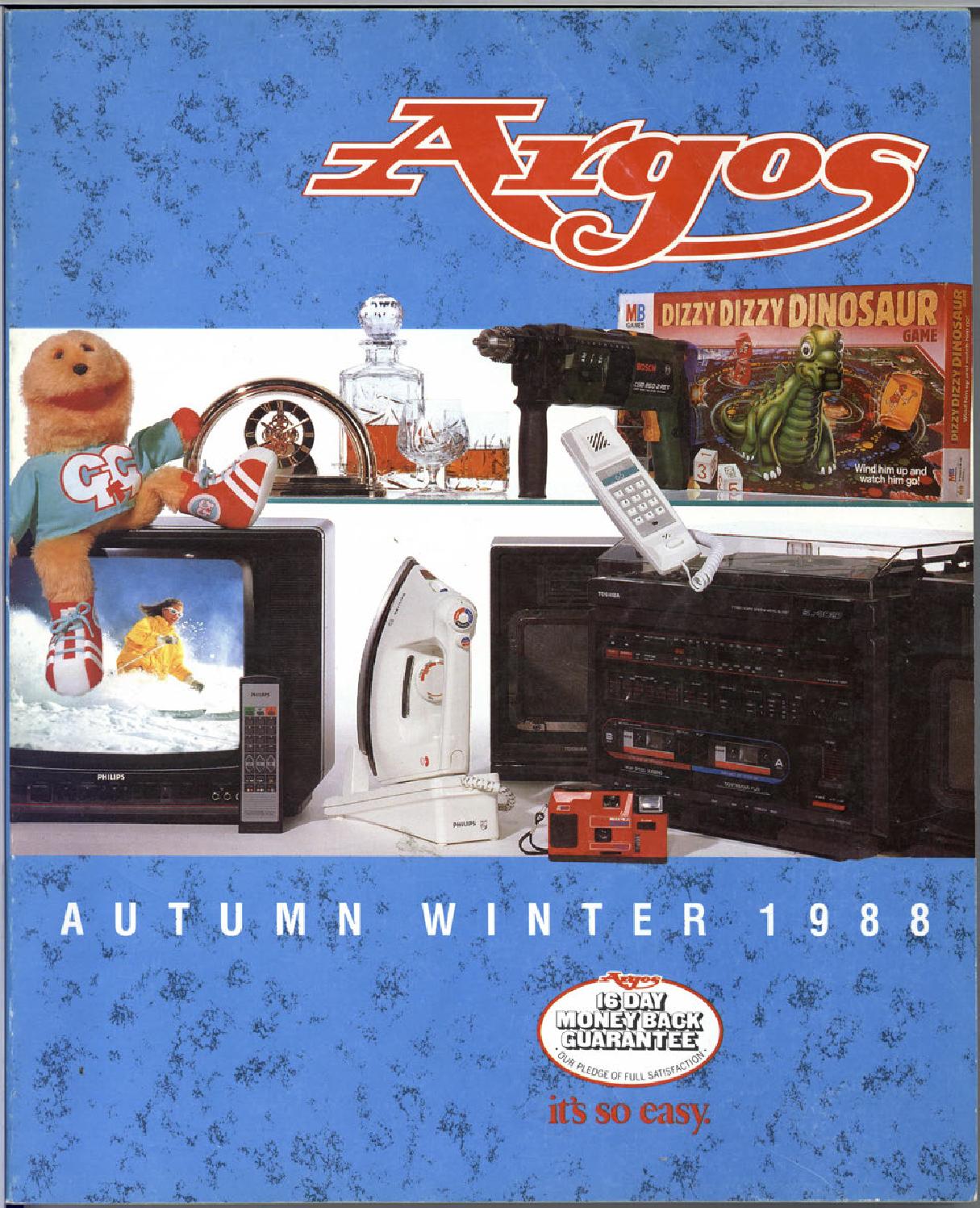Argos No.30 1988 Autumn/Winter by Retromash issuu