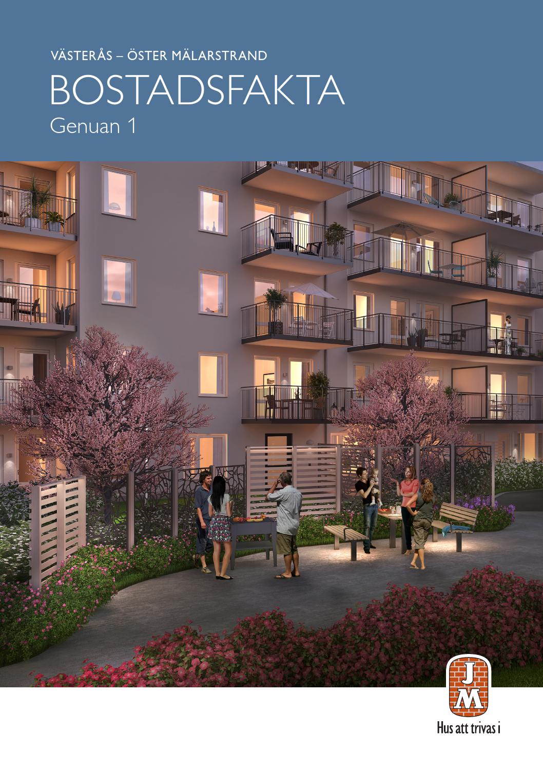 Jm, göteborg: kungsladugård majstången. etapp 1. bostadsfakta by ...