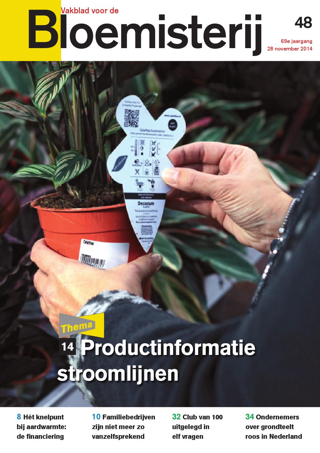 Vbb 48 2014 by stichting vakinformatie siergewassen issuu