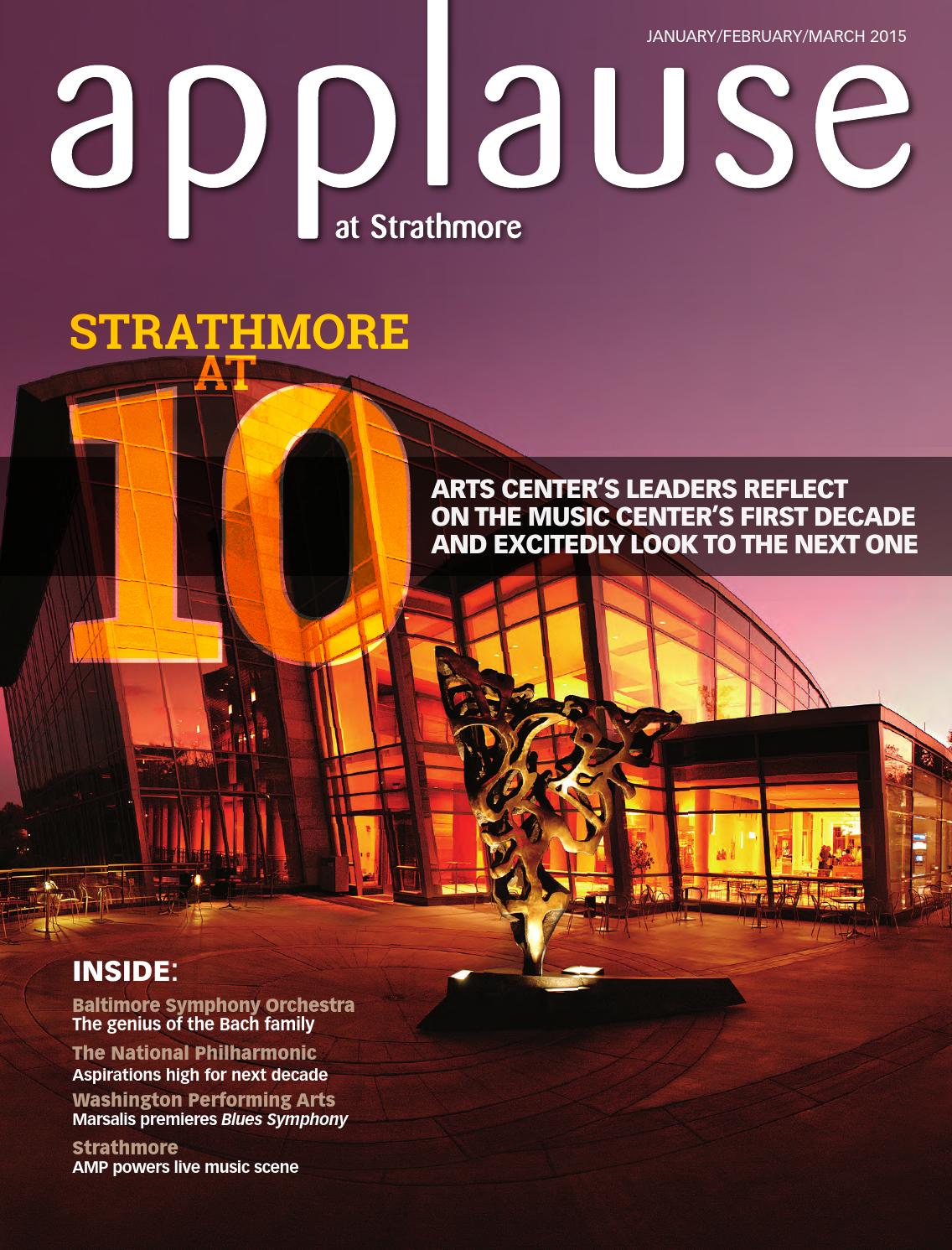 Applause jan/feb 2014 by strathmore issuu