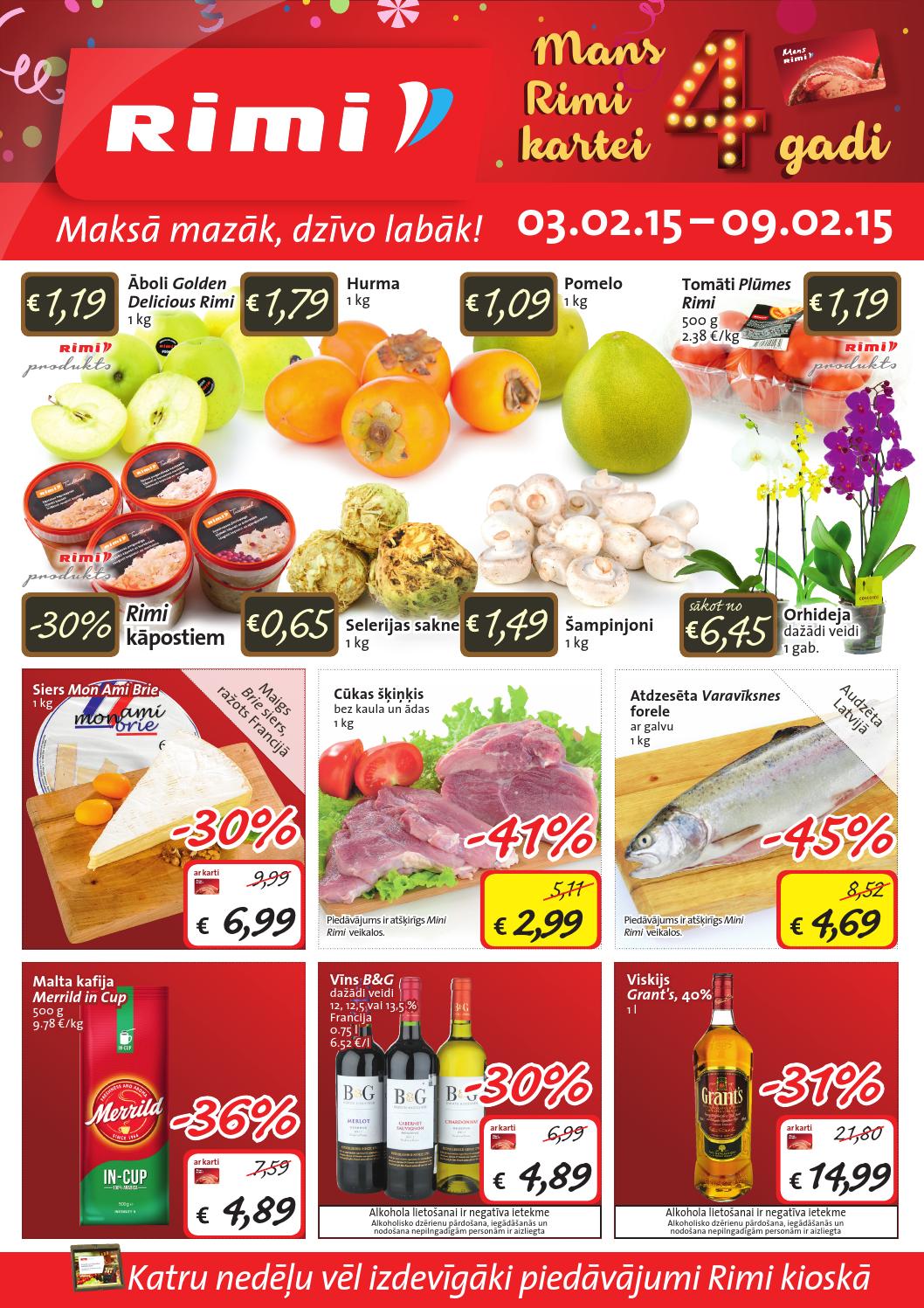 Rimi buklets 03akcija 1nedela by Rimi Latvia - issuu