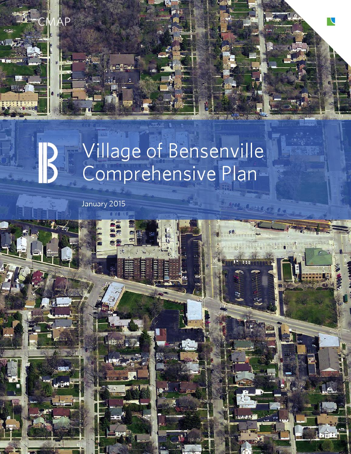 Bensenville Comprehensive Plan 2015 Final by Village of Bensenville
