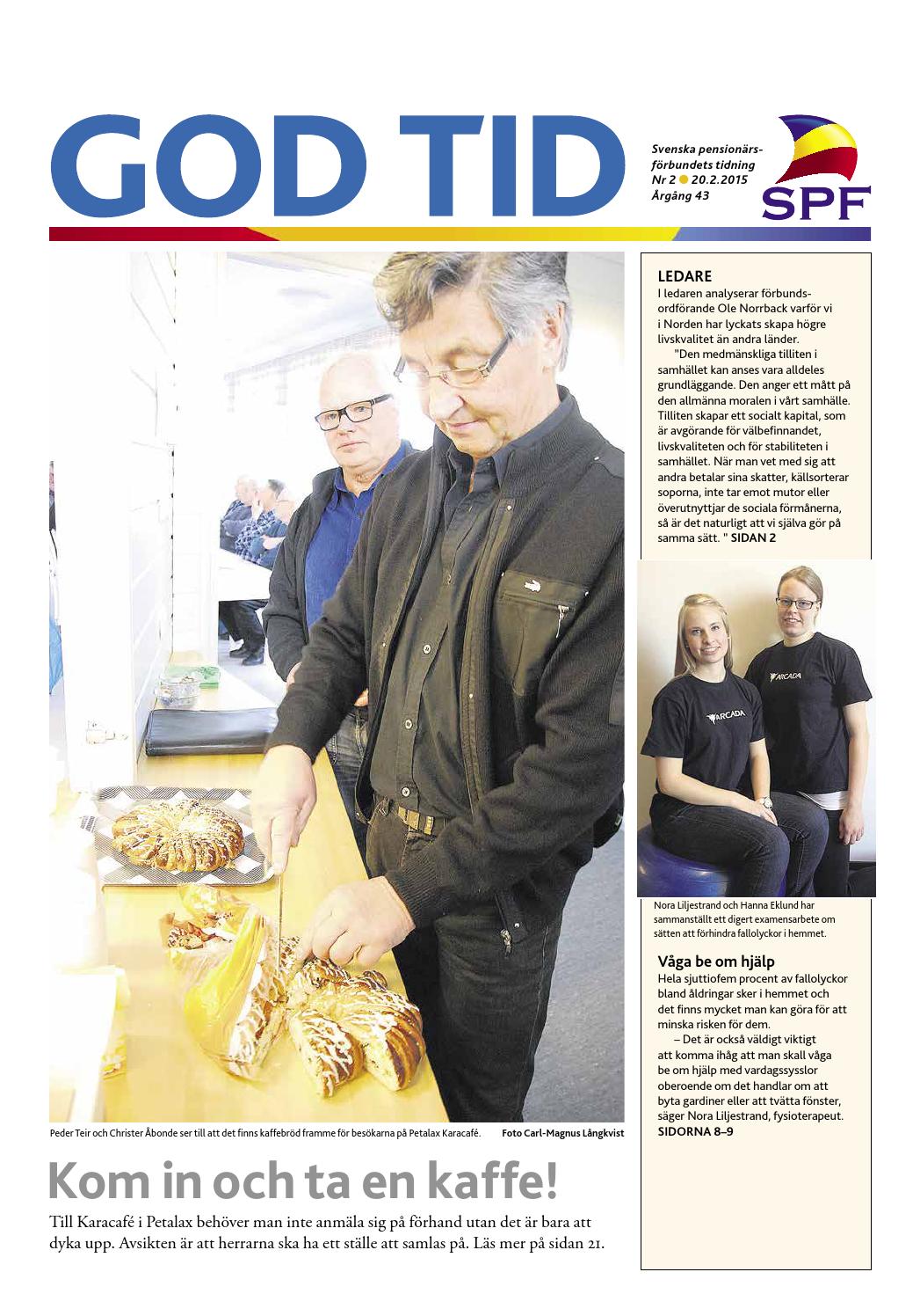 God tid # 2 2015 by svenska pensionärsförbundet, god tid issuu