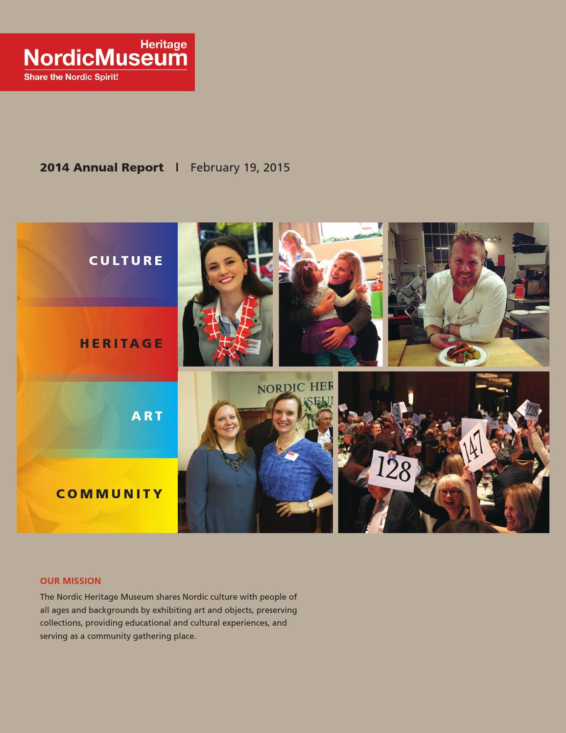 2013 nordic heritage museum annual report by nordic heritage ...