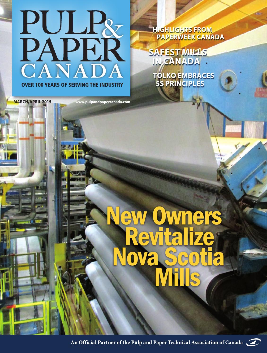 Pulp & Paper Canada March/April 2015 by LP issuu