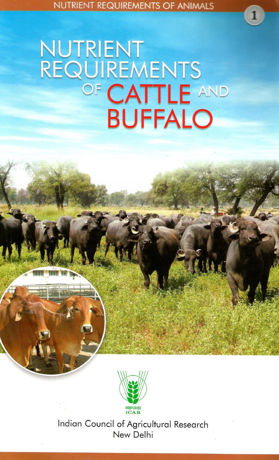Nutrient requirements of cattle and buffalo by Kisan Forum Pvt. Ltd