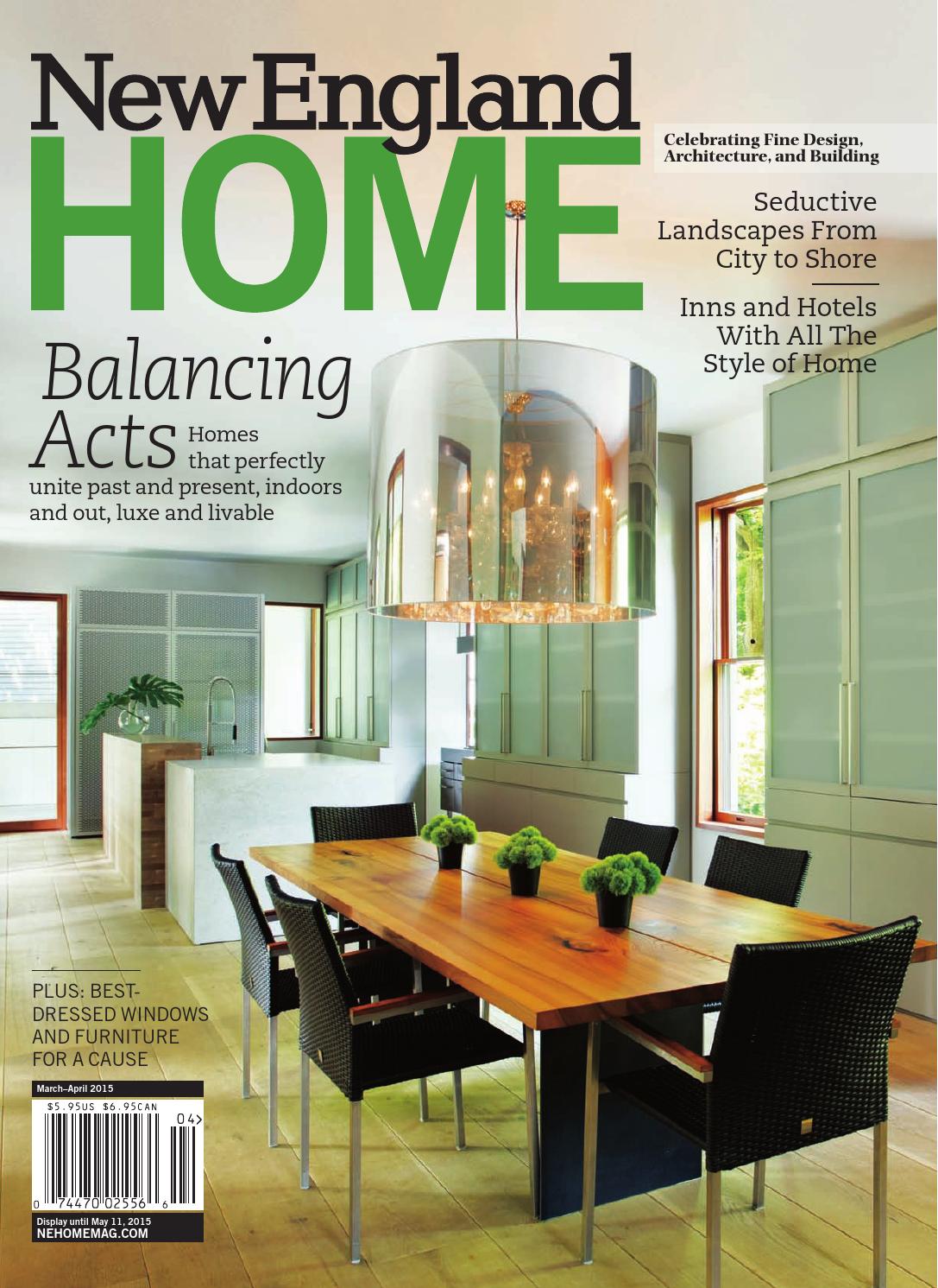 New england home march april 2015 by new england home magazine llc ...