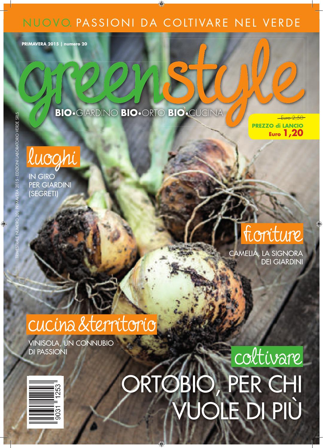 Greenstyle n.20/2015 primavera by edizioni laboratorio verde issuu