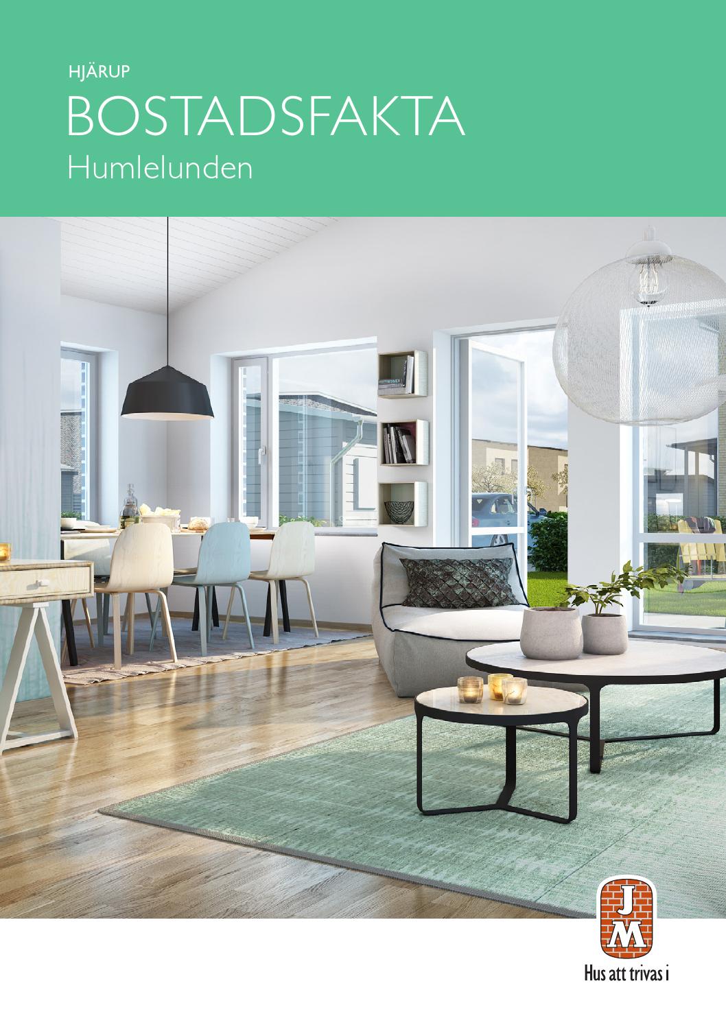 Jm, skÃ¥ne: hjärup – humlelunden 1. bostadsfakta 2015 by jm ab issuu