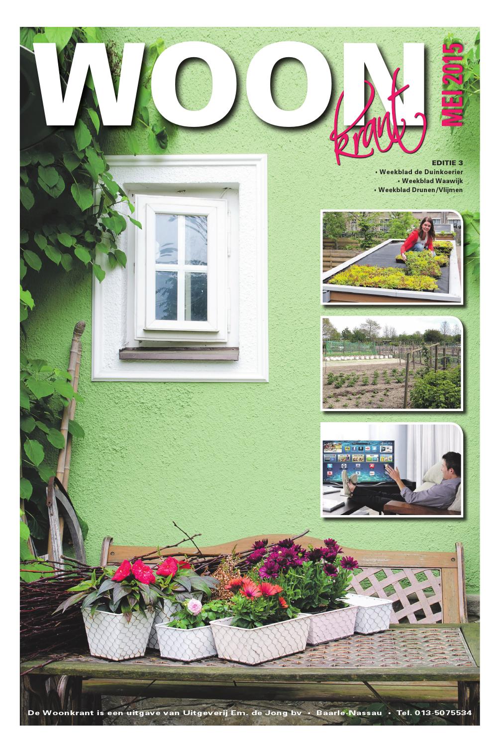 Woonkrant mei 2015 editie 3 by uitgeverij em de jong issuu Gele keukenwerkblad die