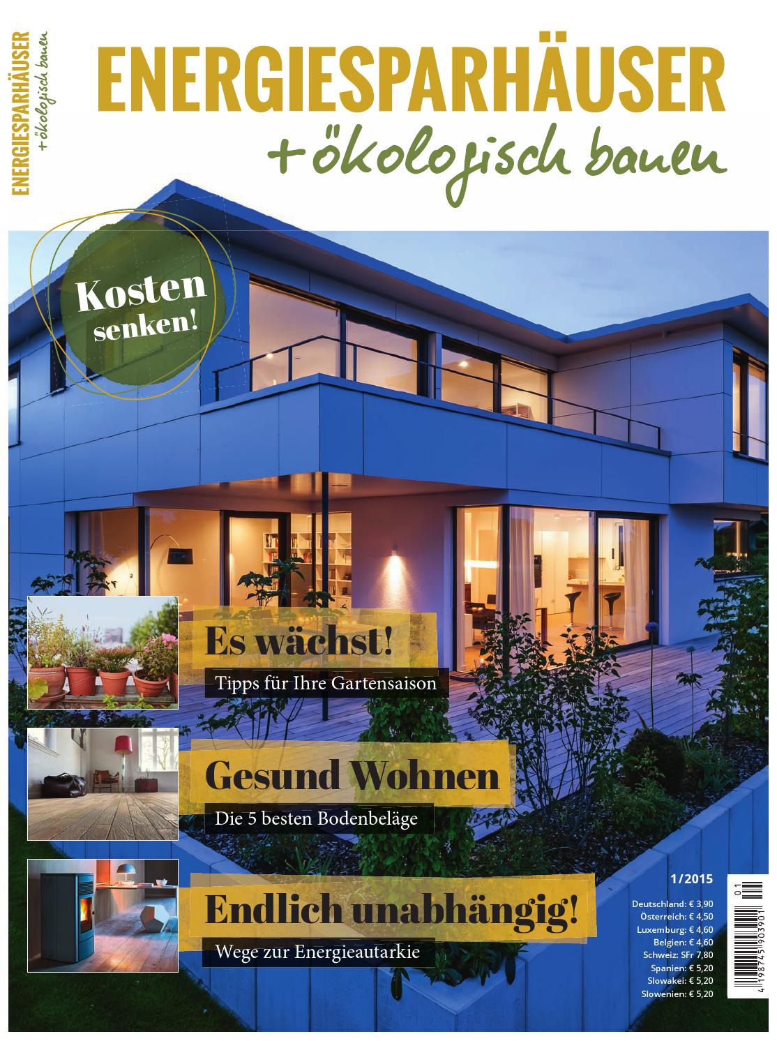 nergiesparhäuser + ökologisch bauen 1/2014 by Family Home Verlag ... ^ nergiesparhäuser + ökologisch bauen 1/2014 by Family Home Verlag ...