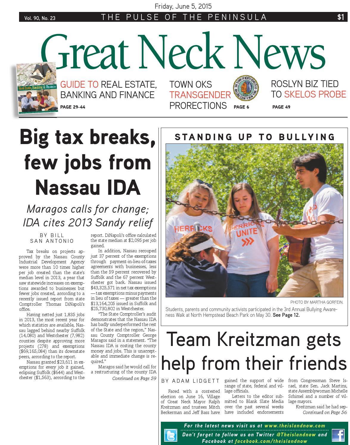 Great Neck News 6.5.15 by The Island Now issuu