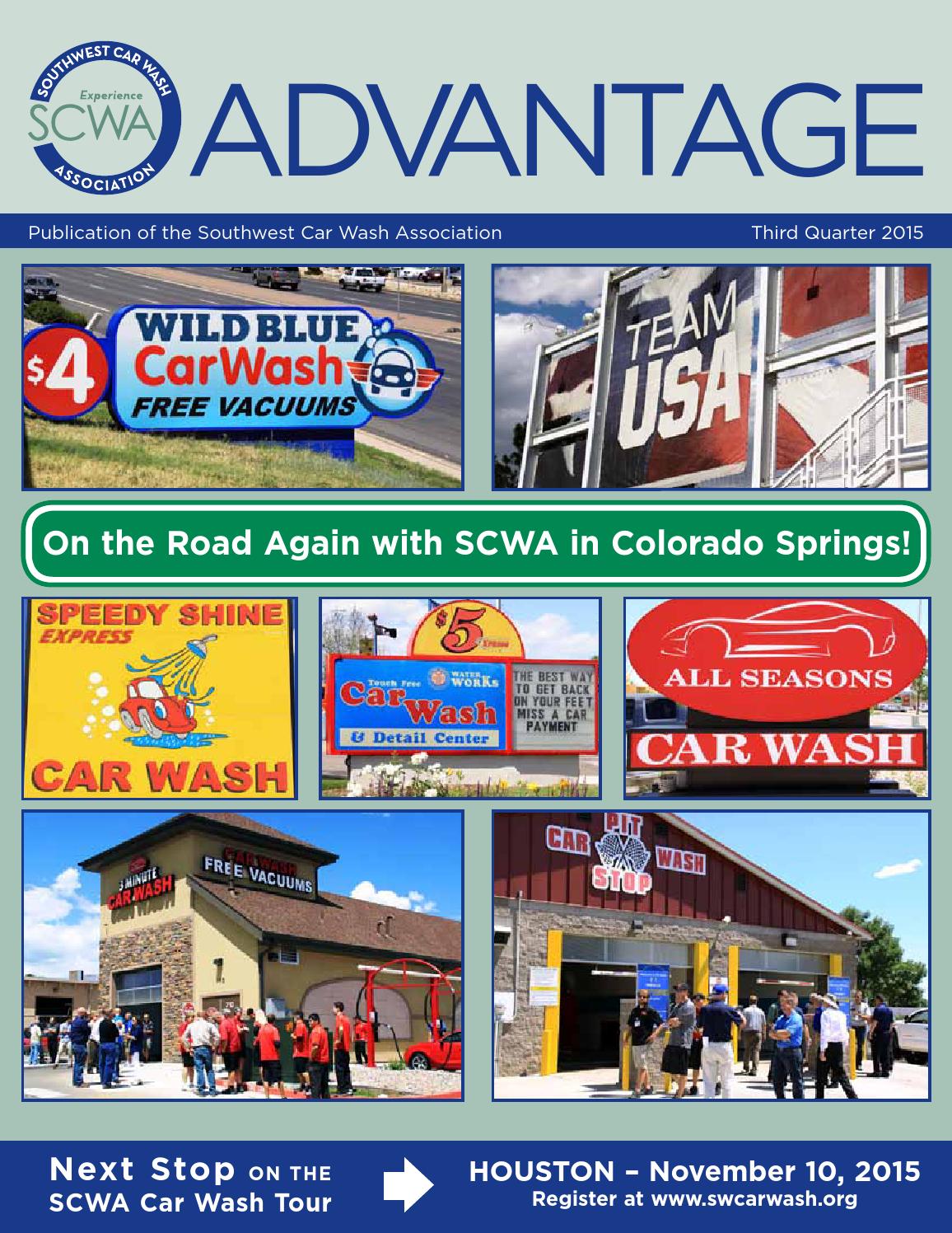 Southwest Car Wash Association Advantage 3rd Quarter 2015 by