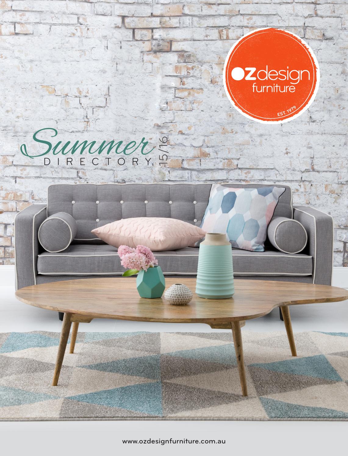 OZ Design Furniture Summer 15/16 Directory by Oz Design Furniture (page