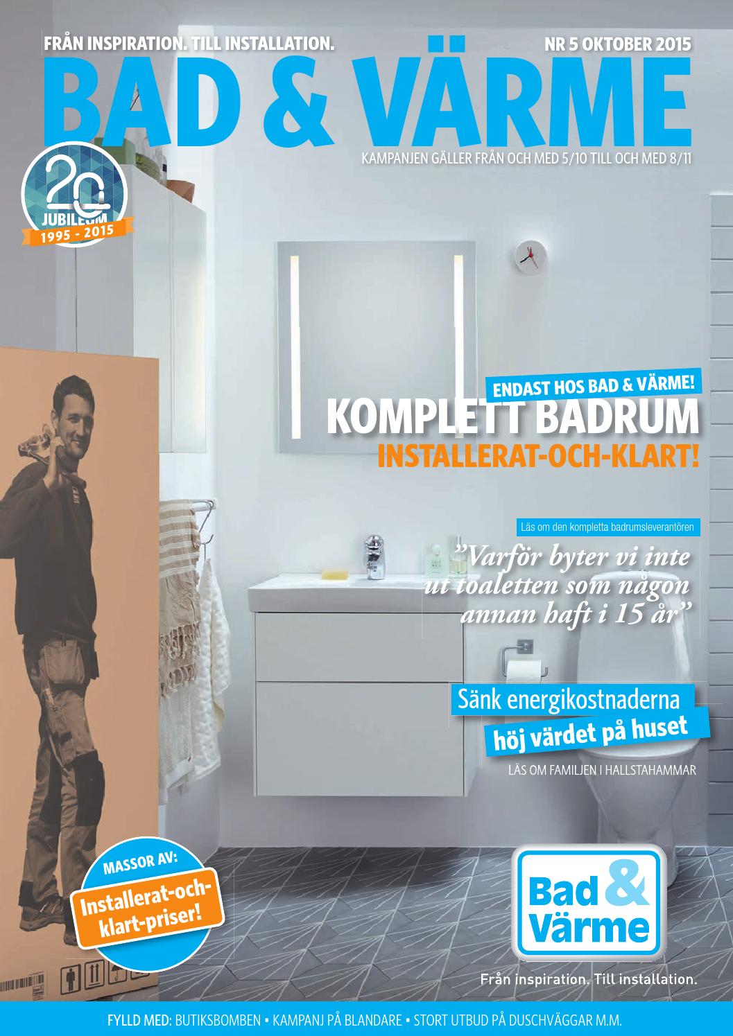 Bad & värme dr utskick 5.15 oktober / november by kw reklam issuu