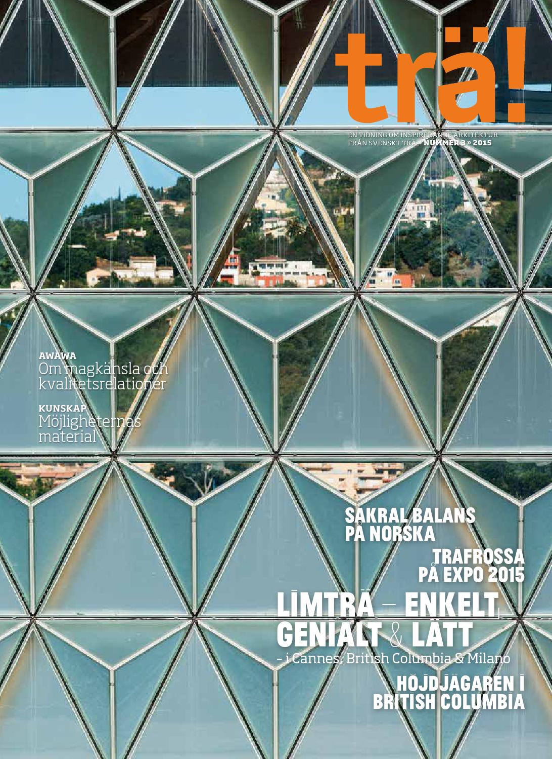 Trä! nr 3, 2015 by utopi issuu