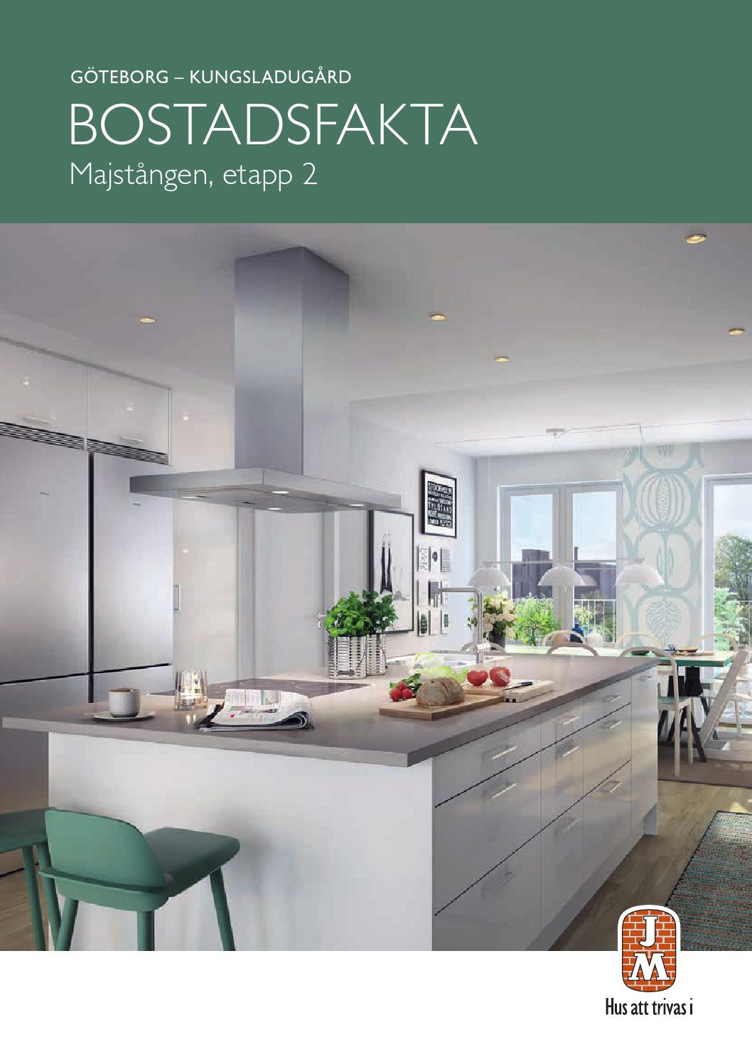 Jm, göteborg: kungsladugård majstången. etapp 1. bostadsfakta by ...