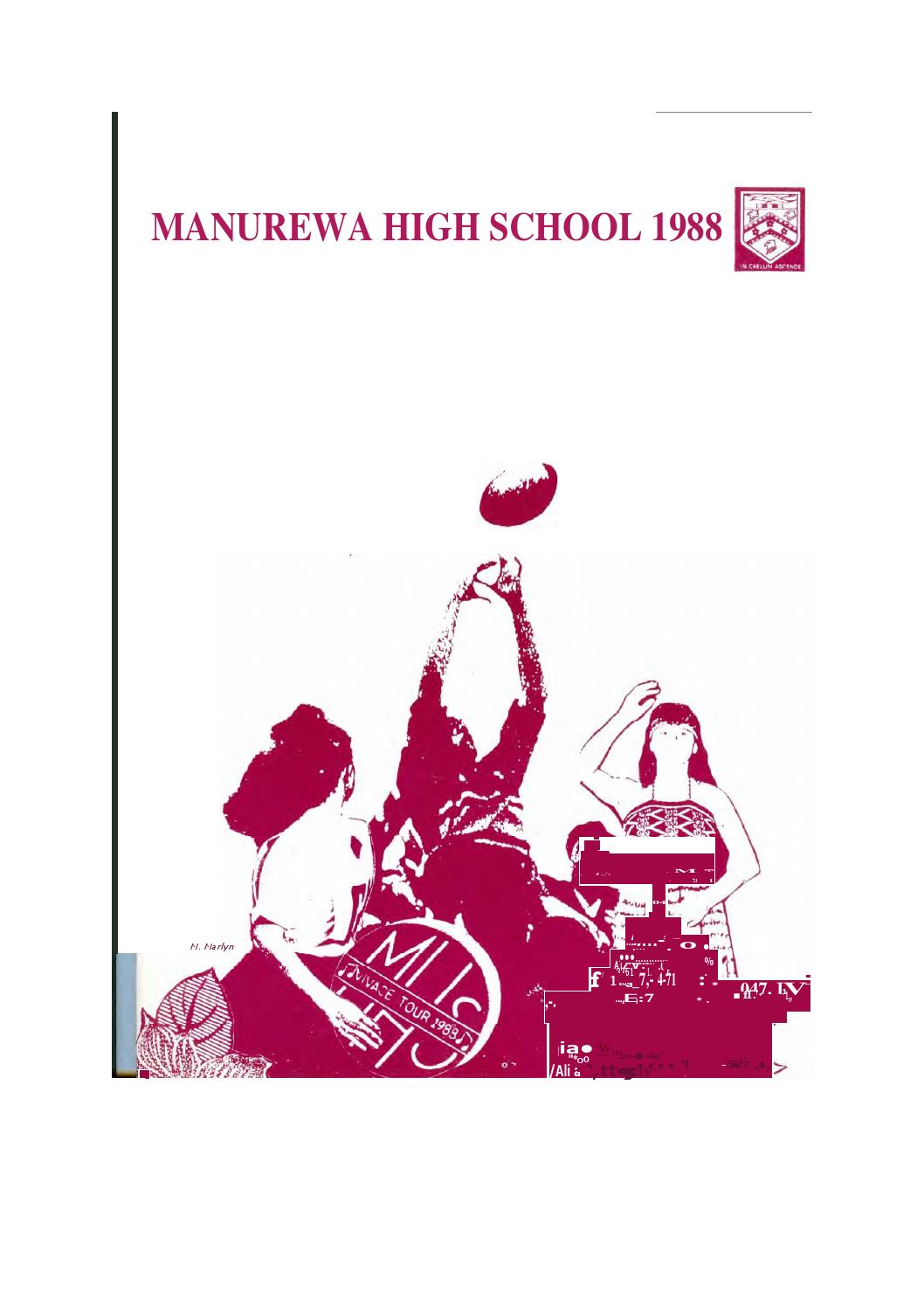 Magazine 1988 by Manurewa High School issuu