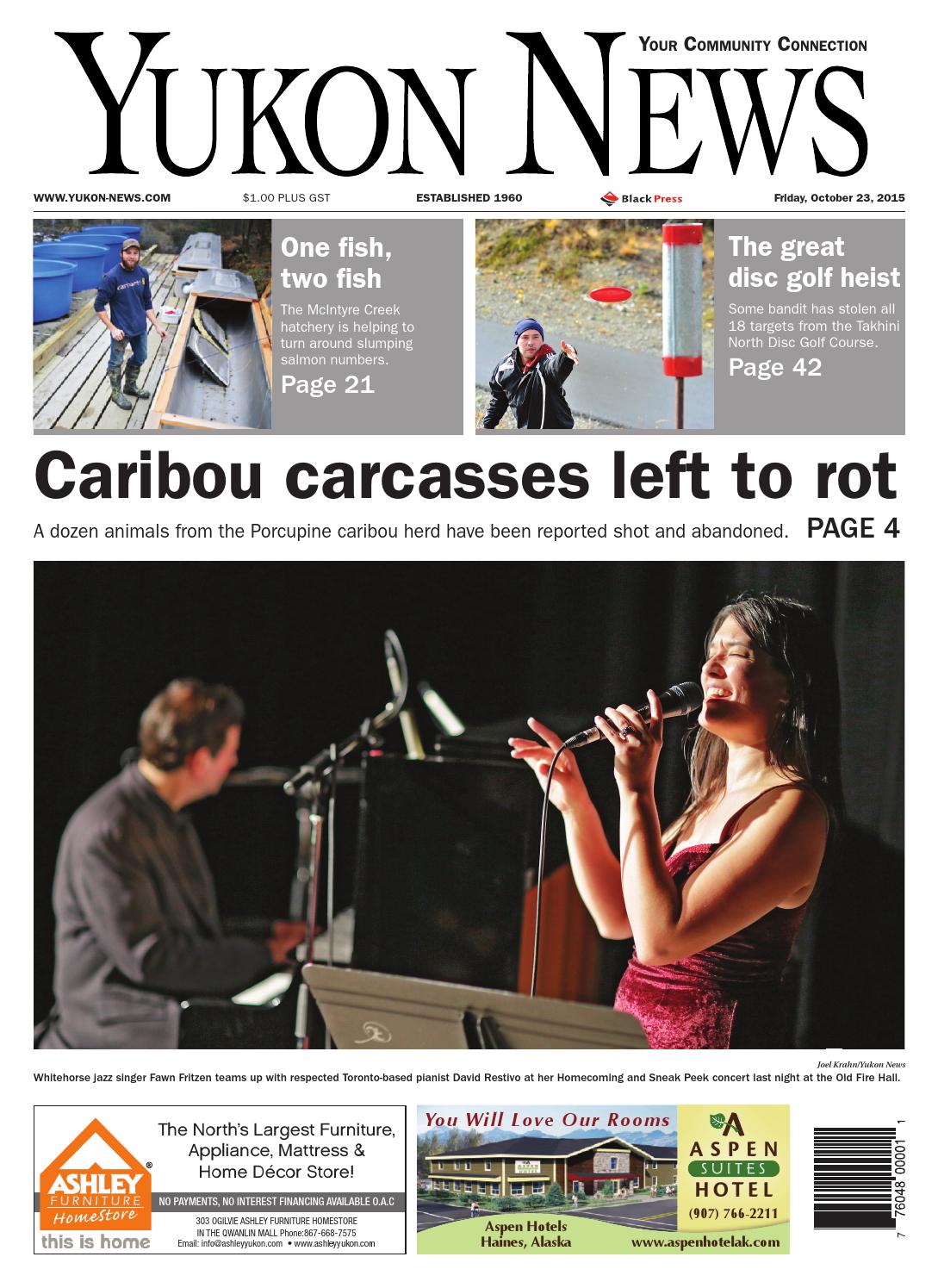 Yukon news, october 02, 2015 by black press issuu Boxspringbed Susanne