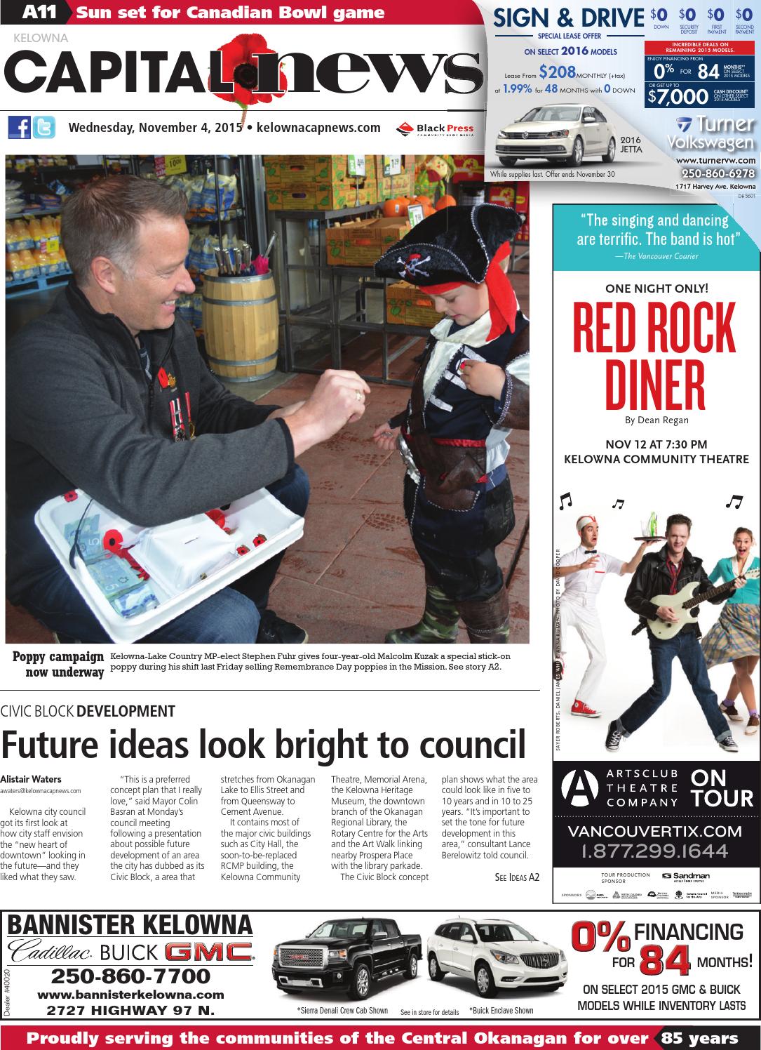 Kelowna Capital News, November 04, 2015 by Black Press issuu