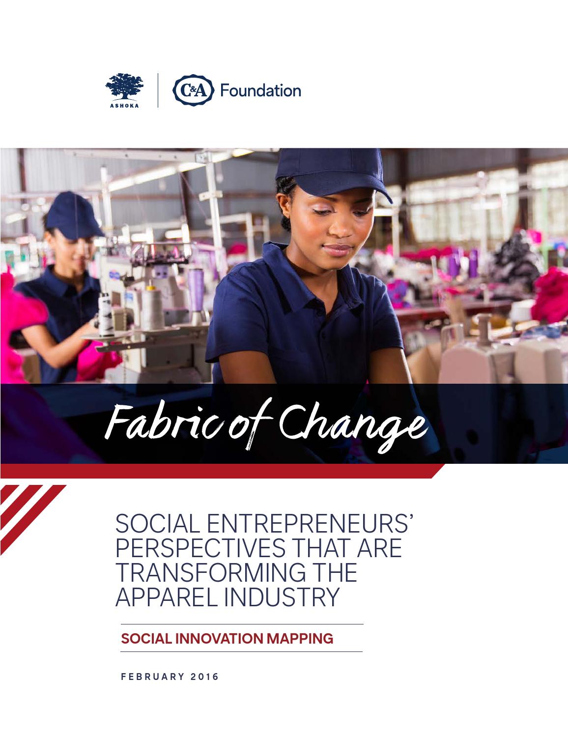 Fabric of Change Report Ashoka and C&A Foundation by Ashoka