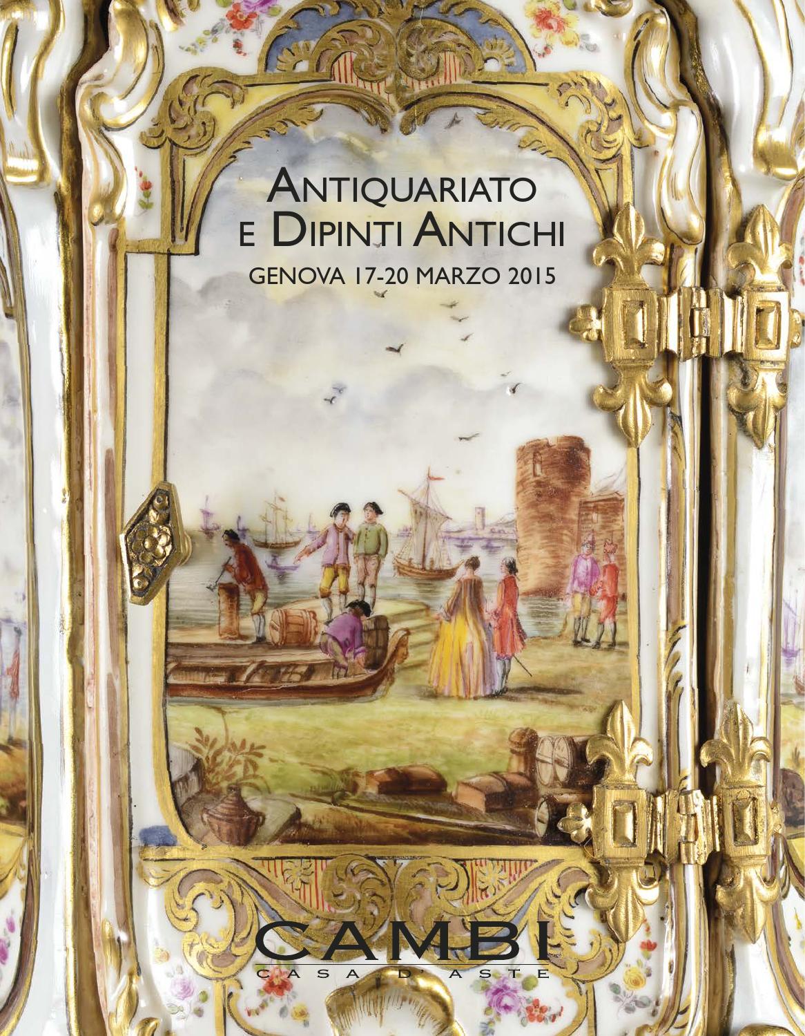 Asta 0125 by cambi casa d'aste issuu Angoliera noce poggia telefono