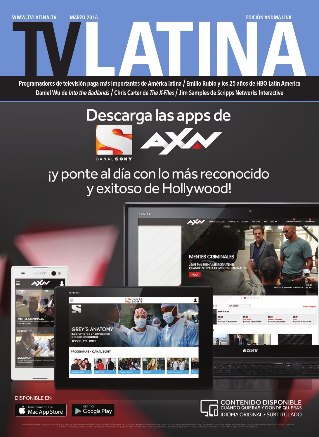 TV Latina Andina Link 2016 by World Screen - issuu