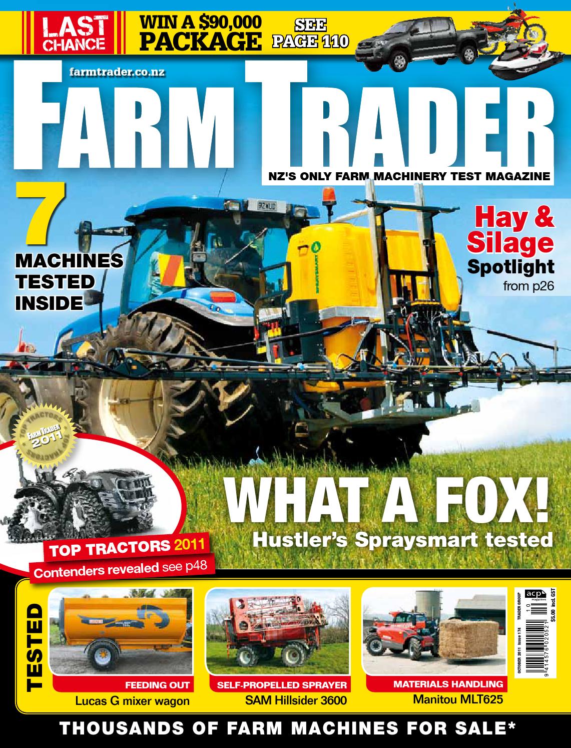 Farm Trader Test Fox Sprayer by Hustler Equipment issuu