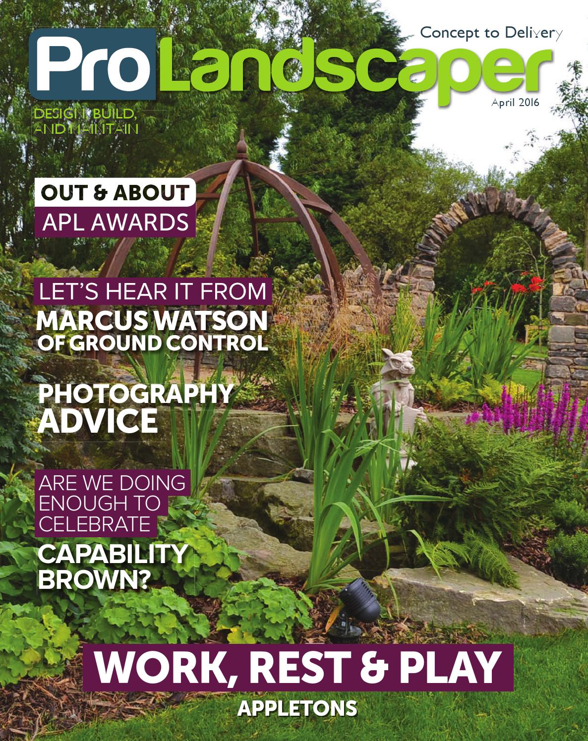 Pro Landscaper January 2016 By Eljays44 Issuu Pro Landscaper January 2016 By Eljays44 Issuu