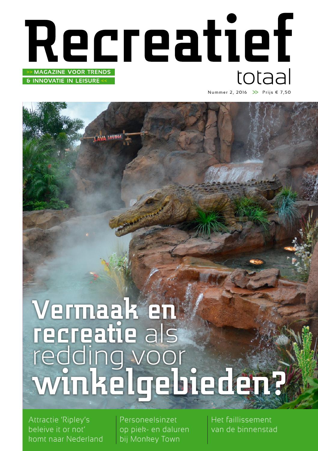 Recreatief totaal 0515, magazine voor trends en innovatie in ...