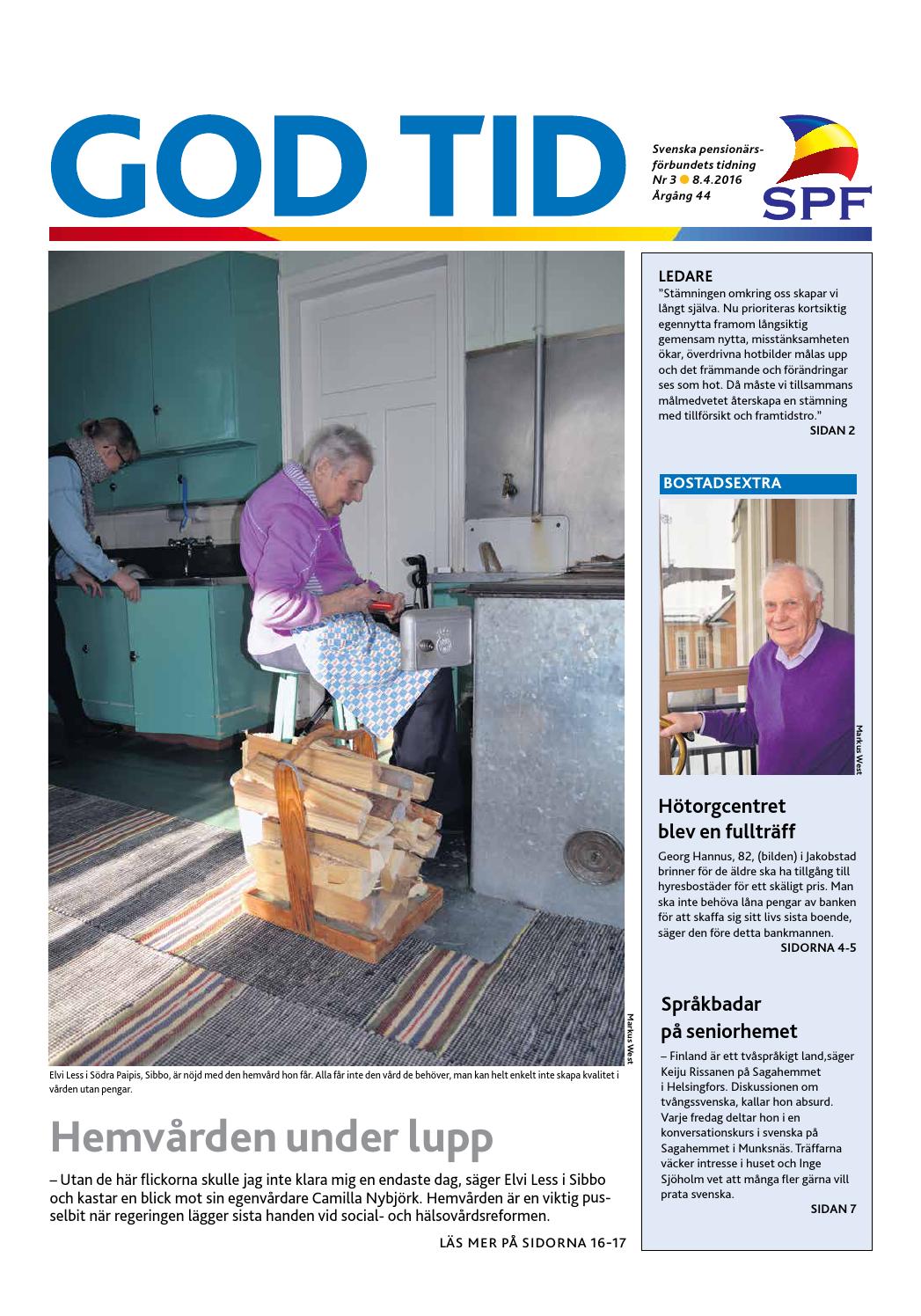 Gt0216 by svenska pensionärsförbundet, god tid issuu