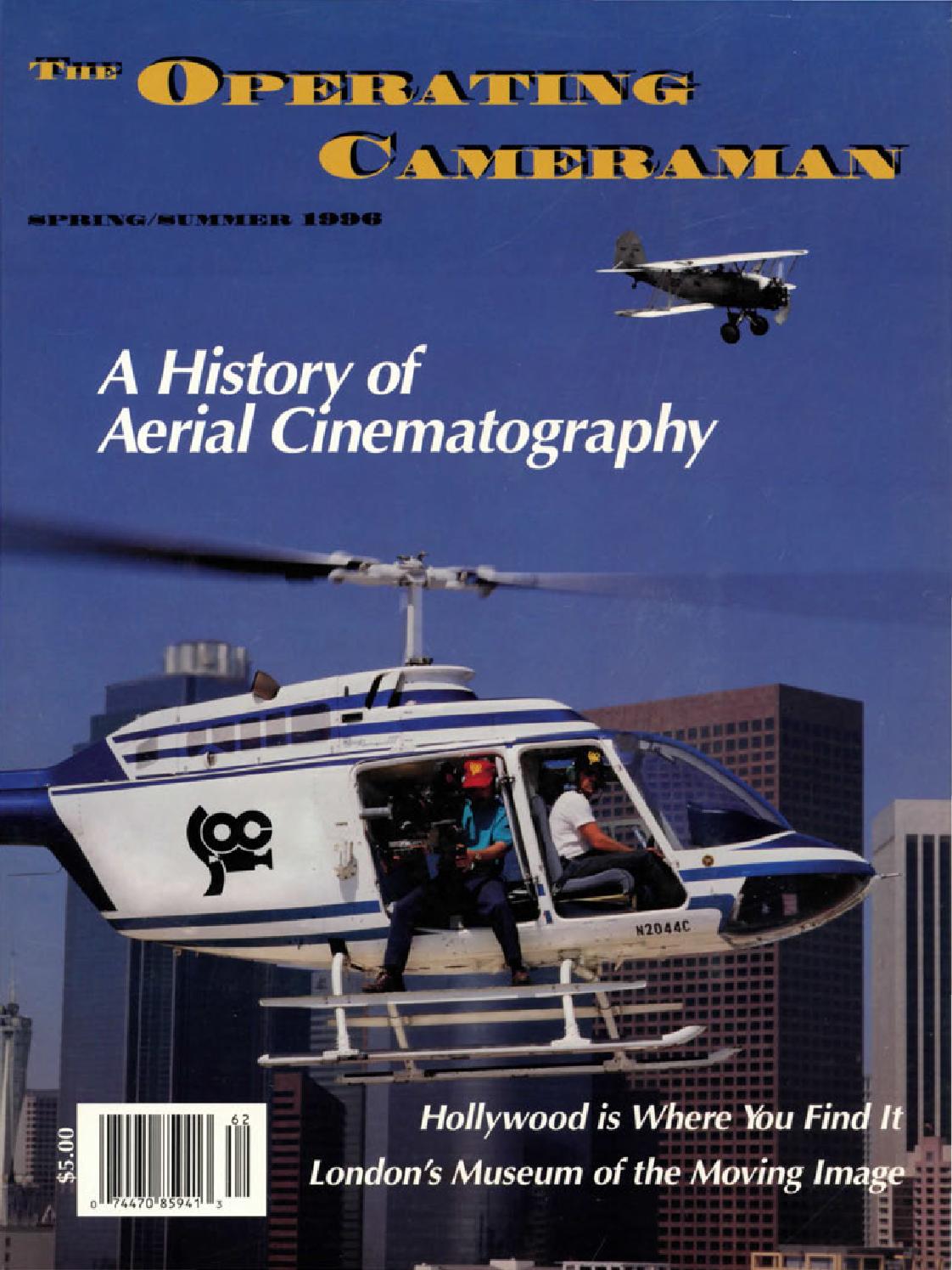 Camera operator fall/winter 1996/97 by society of camera operators ...