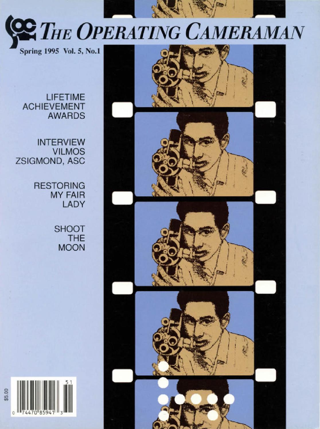 Camera operator fall/winter 1996/97 by society of camera operators ...