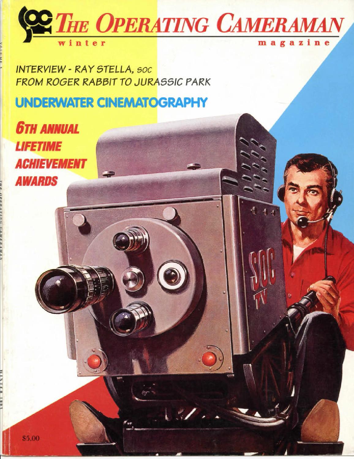 Camera operator fall/winter 1996/97 by society of camera operators ...